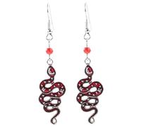 ROMISBABA 1paire Boucles Oreilles Pendantes Forme De Serpent Avec Étoiles Et Lunes Bijoux Pour Femmes Élégance Minimaliste Pour Toutes Occasions