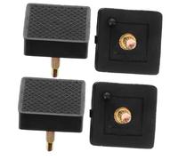 ROMISBABA 2 paires Embouts de Rechange pour Talons Hauts de Pointes Carrées Résistantes et Silencieuses Caps de Réparation pour Talon Adaptées Aux Chaussures et Épais Durables et Faciles à