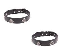 ROMISBABA 2 Pcs Collier De Chat d'halloween Colliers pour Animaux De Compagnie pour Chiens Collier De Chiot Fournitures pour Animaux De Compagnie d'halloween Petit Collier De Chat Étiquette