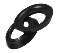 ROMISBABA 2 Pièces Bague Étanchéité Caoutchouc pour Urinoir Joint de Drain Robuste Fuite Facile à Installer Compatible Divers Modèles Urinoirs Usage Domestique
