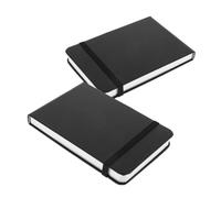 ROMISBABA 2 Pièces Carnet de Croquis Aquarelle Petit Format Papier Grain Moyen M² Aux Fuites Encre Portable pour Voyage et Dessin Extérieur Lot