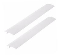 ROMISBABA 2 Pièces Combleur d'Espace pour Cuisinière et Four Bande Anti-Huile Résistante à la Chaleur 635 CM Blanc Protège Interstice la Cuisine Projections et Salissures