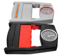ROMISBABA 2 pièces Dynamomètre Mécanique Main Testeur Force Préhension avec Aiguille Outil pour Entraînement Bilatéral Mesure Précise pour Rééducation et Sport à Domicile