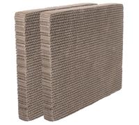 ROMISBABA 2 Pièces Grattoir Chat Remplacement Carton Planche à Gratter Résistante à Usure pour Protéger Meubles et Affûter Griffes