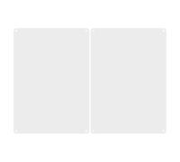 ROMISBABA 2 pièces Plaque Aluminium Vierge Panneau Métal Résistant Aux Intempéries pour Signalisation Jardin Parking Personnalisation DIY Facile