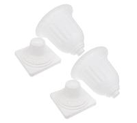 ROMISBABA 2 Pièces Plastic Plant Pot Set Decorative Flowerpots for Porch Front Door Balcony Plastic Succulent Planters for Home and Garden Decoration