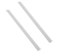 ROMISBABA 2 Pièces Remplacement pour Bord de Balayette Bande Caoutchouc Souple Haute Élasticité Protège Sols Durs Accessoires Réparation Balayette pour Maison et Bureau