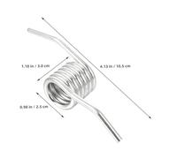 ROMISBABA 2 pièces Ressorts de Cric Hydraulique Tonnes Haute Élasticité Accessoires Robustes pour Réparation et Support Stable Kit Faciles à Installer Compact et Portable