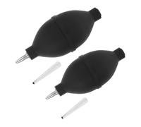 ROMISBABA 2 pièces Souffleur Air à Poire pour Nettoyage Lentilles Caméra Soufflette Unidirectionnelle Puissante Dépoussiéreur pour Appareils Électroniques et Plantes