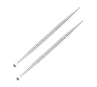 ROMISBABA 2 Pièces Stylo de Détection Auriculaire Double Tête Acier Inoxydable Point Dacupuncture Étanche pour Thérapie et Auto Diagnostic à Domicile