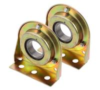 ROMISBABA 2 Pièces Support de Palier pour Poulie de Ventilation Boîtier de Palier pour Système de Ventilation de Agricole Compatible et Facile à Installer