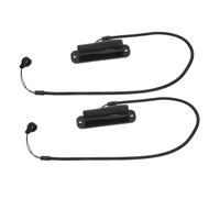 ROMISBABA 2 Pièces Support Stylo avec Cordon Élastique Fixation Sécurisée Adhésive pour Stylets Tactiles Crayons et Stylos pour Bureau et Comptoir