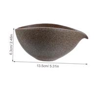 ROMISBABA 2 pièces Tasse à Thé Japonaise Porcelaine avec Bec Tasse Kungfu pour Thé Vrac Artisanale Design Lisse Anti-éclaboussures Infusion Contrôlée