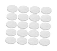 ROMISBABA 20 Mèches D'isolation en Fibre Céramique Rondes pour Cheminée de Table Bioéthanol, Coton Isolant Blanc, Améliore L'ambiance et L'efficacité Thermique Intérieure