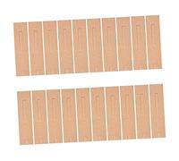 ROMISBABA 20 Pièces Étui à Stylo en Papier Kraft Manche Papier pour Étui à Stylo Unique Seul à Stylo Unique Porte-Stylo Simple Pochettes D' pour Stylos De Stylo Khaki