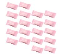 ROMISBABA 20pièces Serviettes Compressées Jetables Coton Doux pour Voyage Absorbantes et Compactes avec Sac Portable Lingettes Faciales Pratiques pour Camping et Gym