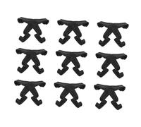 ROMISBABA 24 Pièces Clips Fixation pour Cage Danimaux Petits Boucles Plastique Amovibles pour Cage Lapin Hamster Chien Accessoires Sécurisés et Compatibles pour Enclos Transport et Maison