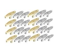 ROMISBABA 24 Pièces Music Box Winding Keys Set Metal Bar Replacement for Multiple Brands Precision Engineered Accessories for Globes and Jewelry