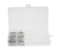 ROMISBABA 270 pièces Kit de Connecteurs à Sertir et Femelle avec Gaine Isolante Assortiment de à Lame Rangement Organisé pour Câblage Électrique Sécurisé