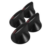 ROMISBABA 2paires Boutons De Universels Pour Cuisinière à Gaz Remplacement De Boutons De Pour Plaques De Compatible Avec Divers Modèles De Ranges Et Brûleurs à Gaz