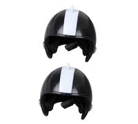 ROMISBABA 2pièces Casque De Jouet pour Hamster Accessoire De Photo pour Petits Animaux Casque à Motif pour Moments Thématiques