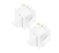 ROMISBABA 2pièces Interrupteur Éclairage Pour Réfrigérateur Remplacement à Broches Pour Commande De Lumière De Porte De Réfrigérateur Compatible Avec Divers Modèles