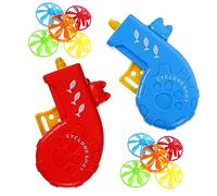 ROMISBABA 2pièces Jouet De Chasse pour Chat Disque Volant Interactif pour Exercices Intérieurs Et Extérieurs Amusant Et Attrayant pour Animaux De Compagnie
