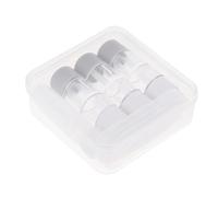 ROMISBABA 3 pièces Étui Lentilles de Contact Transparent avec Pince Épiler et Flacon Boîte Rangement Compact pour Accessoires Lentilles Kit Portable pour Voyage et Usage Quotidien