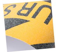 ROMISBABA 3 pièces Ruban Adhésif Antidérapant pour Escaliers Signalétique de Sécurité Jaune et Noir Watch Your Step Autocollant Avertissement Sol Bande Adhésive Résistante et Visible pour