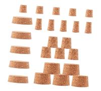 ROMISBABA 30 Pièces Bouchon De Liège Pour Bouteille De Vin Couvercle Étanchéité Bouchon De Bouteille Usage Domestique Et Restaurant