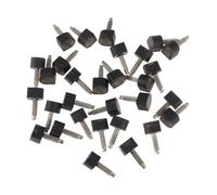 ROMISBABA 30 pièces Embouts Talon Haut Antidérapants Caoutchouc Résistants à Usure et Réducteurs de Bruit Protection Semelle et Remplacement pour Talons Hauts