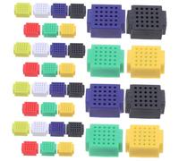 ROMISBABA 35 Pièces Mini Breadboard PCB Circuit Boards Without Soldering for DIY Electronic Projects Control Circuit Board Proto Shield Distribution