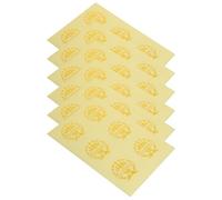 ROMISBABA 36 Pièces Lot de Autocollants Ronds Récompense Médaille Dorée Stickers Diplôme Créatifs pour Remise de Prix École et Événements Festifs