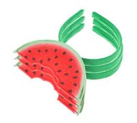 ROMISBABA 3pièces Bandeaux Pastèque Réalistes Pour Fête Accessoire De Tête Amusant Pour Célébrations Et Carnavals