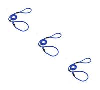 ROMISBABA 3pièces Laisse Réglable Nylon pour Chien Et Couleur Bleue pour Entraînement