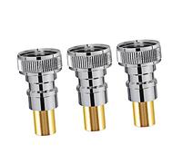 ROMISBABA 3pièces Raccords De Robinet De Lave-Linge Vannes Arrêt Joints De Robinet Adaptateurs pour Machine à Laver