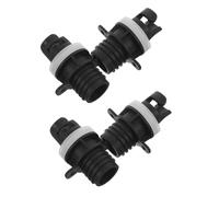 ROMISBABA 4 Pièces Adaptateur de Valve de Pompe à Air pour Kayak et Paddle Board Raccord Étanche pour Bateau Gonflable Connexion Rapide et Fuite pour Activités Nautiques