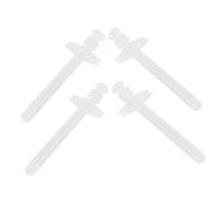 ROMISBABA 4 pièces Distributeur de Pilules pour Animaux Système à Poussoir Précis pour Administration de Médicaments Solides et Comprimés Outil Hygiénique pour Chiens et Chats de Toutes