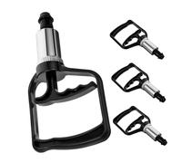 ROMISBABA 4 Pièces Pompe à Ventouse Manuelle Plastique pour Massage Cupping Pompe de Pression Portable et Facile à Utiliser pour Thérapie et Relaxation