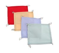 ROMISBABA 4 Pièces Reusable Wine Glass Covers Weighted Breathable Drink Tops for Outdoor Picnics Garden Parties and Events