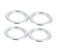 ROMISBABA 4pièces Anneaux De Protection pour Oiseaux Anneaux Anti-Bitume pour De Perroquets Accessoires Aluminium Durable pour Boîtes De Reproduction