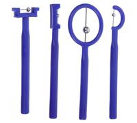 ROMISBABA 4pièces Outils Entraînement Pour Pointe Langue Stimulateur Oral Robuste Plastique Et Acier Inoxydable Entraînement Musculaire Pour Logopédie Garçon Fille Rééducation Du Langage