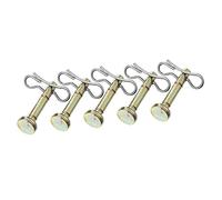 ROMISBABA 5 Ensembles Jeu de Goupilles de Cisaillement et Fendues Durable Accessoires de Remplacement Compatibles pour Coffret Pratique pour Souffleuse à Neige