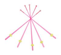 ROMISBABA 5 Pièces Canne Extension Glace avec Revêtement Anti-Gel Adaptateur Compatible pour Bâtons de Spinning et Casting Léger et Stable Hiver