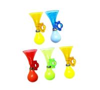 ROMISBABA 5 Pièces Corne de sminger Cloche Fort klaxon Sonnette Adultes Anneau de Guidon de klaxon pneumatique Couleur Aléatoire