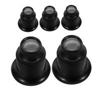 ROMISBABA 5 Pièces Loupe Bijoutier Haute Définition avec Bandeau Fixe pour Réparation de Montres et Inspection Précise pour Horlogers et Bijoutiers