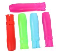 ROMISBABA 5 pièces Porte Craie Portable Clip Extension pour Craie Soluble à Eau Étui Poussière Pratique pour Enseignants et Tableaux Couleur Aléatoire Couleur Aléatoire