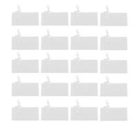 ROMISBABA 50 pièces Cartes de Place Papier Lot pour Décoration Noël Table avec Motif Renne Découpé Cartes Nominatifs Pliables pour Mariage Fête Dîner Installation Rapide et Réutilisable