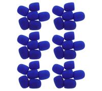 ROMISBABA 50 Pièces Housses Mousse pour Microphones à Main Protection Anti-éclaboussures et Du Bruit Bonnette Micro pour Studio et Interviews Extérieur