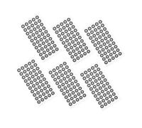 ROMISBABA 6 feuilles Marqueurs Réfléchissants pour Numérisation Autocollants Points de Haute Précision Intérieur Extérieur pour Applications Industrielles et Optiques